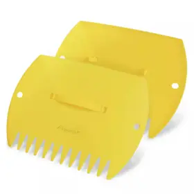 Aspectek 445032183155 Garden Leaf Collecting Tool Claws Scoops Yellow