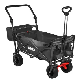 Aukar 705346457593 Collapsible Canopy Wagon - Heavy Duty Utility Outdoor Garden Cart Wit #3