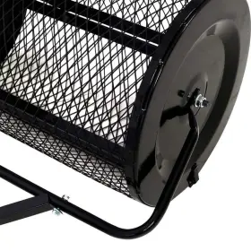 W46555823 Autmoon Automoon Garden Center Lawn Care Black Metal Handle Peat Moss Compost Spreader #3