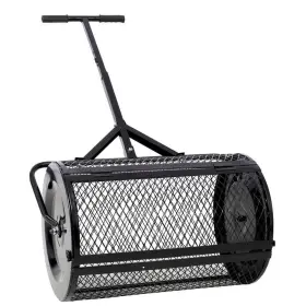 W46555823 Autmoon Automoon Garden Center Lawn Care Black Metal Handle Peat Moss Compost Spreader