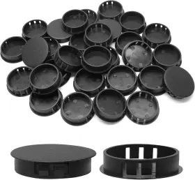 Auvo23112308 Auvotuis 30pcs Black Plastic Hole Plugs 1-1/2inch 38mm 1-1/2 Inch