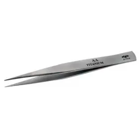18013tt Aven Precision Tweezer Titanium 4-1/2 In