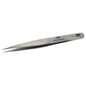18032tt Aven Precision Tweezer Titanium 4-1/2 In