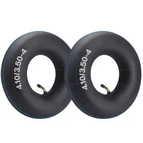 Aziemars Nt0002 4.10/3.50-4 Inch Tire Inner Tubes 2 Pack Heavy Duty 4.10 3.50-4/410/350-4 Tube W