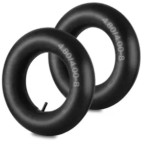 Nt0003 Aziemars Heavy Duty 4.80/4.00-8 Tire Tubes For Wheelbarrows Lawn Mowers And Carts
