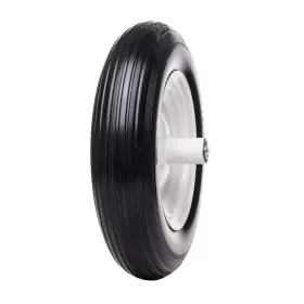 Baive Bw 713929540754 16 Inch 4.80/4.00-8 Flat Free Solid Polyurethane Tire And Wheel 1 Pack Pu Airles