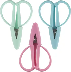 Bamboomn 6941204079338 Jubileeyarn Tiny Traveler Scissors - Portable Mini 3 Assortment A