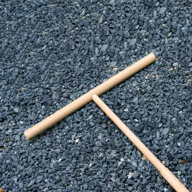 Bangbangda Bb181218q Outdoor Zen Garden Rake Large - Full Size Japanese Sand Smoother Tool