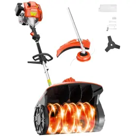 Hygxth016x1 Baotree Snow Blower Gas Powered 72cc 2-cycle 14 Inch Single Stage Thrower With Reco