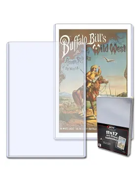 Thlc-11x17 Bcw Bcw/thlc-11x17/1 11 X 17 Art And Print Toploader - Pack Of 10 Crystal Clear Rigid Pvc Pho