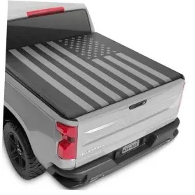 Bdk Tn-71308 Flag Tri-fold 2014-2018 For Chevrolet Silverado 1500/gmc Sierra 6.6 Ft Bed