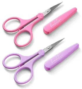 S-707 Beaditive High Precision Detail Scissors Set 2-pc Sharp Fine Tips Pastel