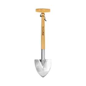80011180 Berry&bird Perennial Shovel 21.6ftft Pointed Head Garden Spade With Sharp Blade Wood Hand