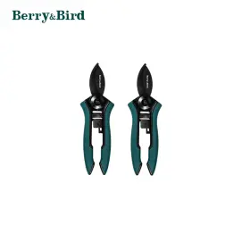 Berry&bird 975270305039 2pcs Garden Pruning Shears Mini Micro-tip Snips Hand Pruner