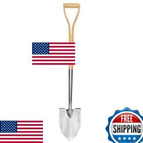 B09tr5t3wl Berry&bird 41 Inch Stainless Steel Round Point Digging Shovel With Wood D-handle