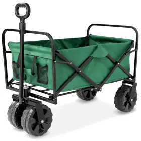 Sky6378 Best Choice Products Utility Cart 360-degree Wheels Adjustable Handle - 36in
