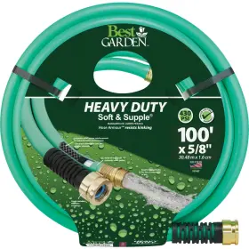 Cdbss58100 Best Garden 5/8 Inch Dia. X 100 Ft. L. Heavy-duty Soft And Supple Hose