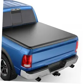Butrd030s Bestusa 6.6ft Soft Roll Up Truck Bed Tonneau Cover For Chevy Silverado/gmc 6.6 Ft