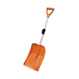 1174a6-1 Bigfoot Collapsible Car Trunk Shovel - Lightweight Aluminum Polyethylene Scoop