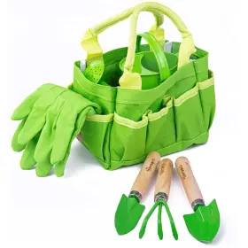 Bj279 Bigjigs Toys Gardening Tote Bag With Tools #2