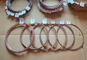 10-20g Black Magic Bonsai Annealed Copper Wire 10-20 Even Gauges. 6 Rolls Total. 25ft Each Roll