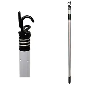 Blindsavenue 196201001530 Multi-purpose Adjustable Telescopic Aluminum Extension Pole 3ft-5ft
