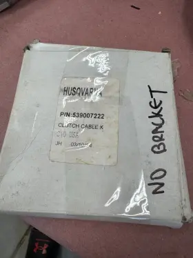 539007222 Bluebird 424 / Husqvarna Genuine Part Clutch Cable Kit # No Bracket