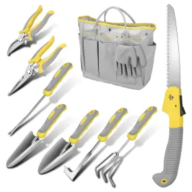 Hg0356 Blumway Garden Tool Sets 10 Piece Heavy Duty Gardening Set Stainless S