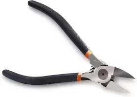 Boenfu 720355452995 6 Inches Wire Cutters Heavy 6-inches - 1 Pack Black Handle