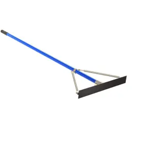 22-240 Bon Tool 6 Ft. Aluminum Handle 24 Inch Smooth Asphalt Luke Rake