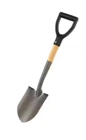 Bon Tool 705353871450 19 Inch Wood Handle General Purpose Mini Round Point Shovel