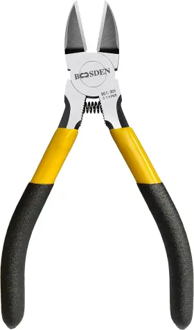 Bsd-t005 Boosden 5 Inch Flush Cutter Dikes Wire 5- 1 Pack Yellow And Black