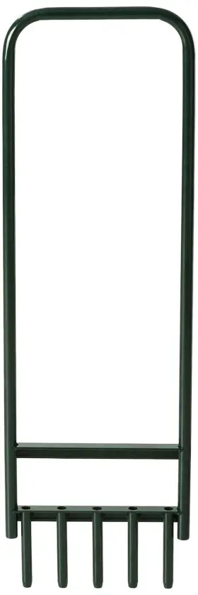 Bosmere 756635830214 Hollow Tine Lawn Aerator With 5 Tines 35 Inch X 11