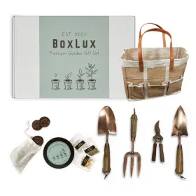 Boxlux 198168967515 Copper Gardening Tools Gift Set Over 1 700 Non Gmo Vegetable Seeds Heavy Du