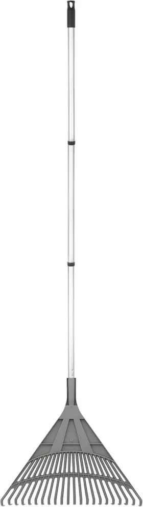 3-part Brand 313047388322 Adult Rake With Aluminum Handle Durable Plastic Head To Sweep Leaves In