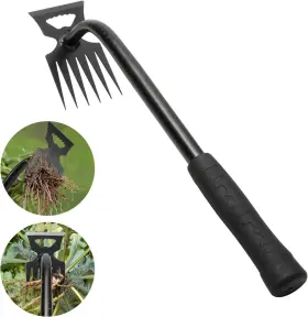 6cc-hs01 Brand Dmwespe Gardening Hand Weeder Tools Weeding Artifact Uprooting Tool Black
