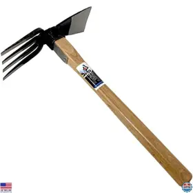 0605 Brand Hachiemon Japanese Garden Hand Tool Hoe And Cultivator Tiller - Sturdy Sharp