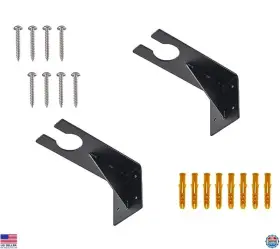 Ys-1290-xjq Brand Lxkj Ego Trimmer Wall Mount Rack - Heavy-duty 2-pack Hooks For Garden Tools And Garage