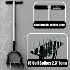 La01 Brand Moosefield Lawn Aerator Garden Manual Aerating Tool 2.3 Inch X 15 Spikes 35 #2