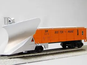 30-79677 Brand Mth Railking Boston And Maine Heavy Duty Snowplow