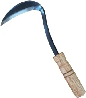 Brand Tbesme 613792243243 Japanese Weeding Sickle - Hand Hoe/sickle Is Perfect For And