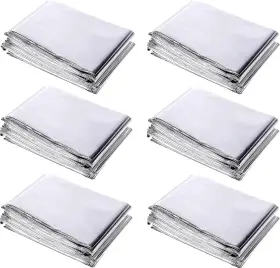 Brand Xccj 705814098341 6 Pack High Silver Reflective Mylar Film 83x 52 In Garden Greenhouse