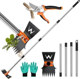 Ccgj-001 Brand Zorshuy Garden Hoe Weed Puller Tool 60 Inch Long Handle 3 In 1
