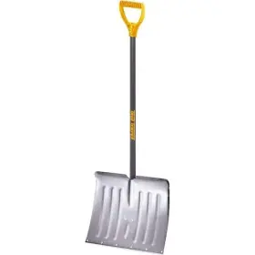 1641000 Branded True Temper Snow Shovel 38.3 Inch Steel Handle Aluminum Blade Poly D-grip
