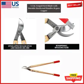 3351cp Branded Corona Wl 3.5 Inch Forged Steel Blade With Durable Hardwood Handles Bypass