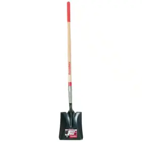 3593700 Branded Poweredge 48 Inch Wood Handle Square Point Shovel