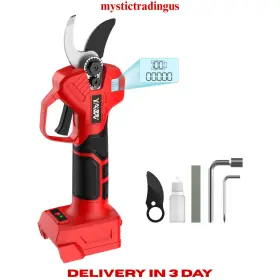 Branded 787502237409 Electric Pruning Shears For Milwaukee M18 Battery Cordless Pruner With Brushle