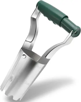 Cor-planter-001 Branded Bulb Planter Tool With Automatic Soil Release - Heavy Duty Garden Transplante