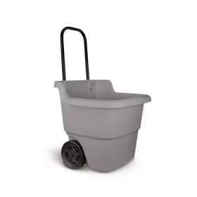 Lc1250l Branded 15 Gal. Portable Gray Resin Lawn Cart - Convenient Outdoor Solution