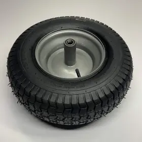 Ccwb19532 Brentwood Wheelbarrow Pneumatic Tire And Wheel Assembly 16x6.50-8 Black